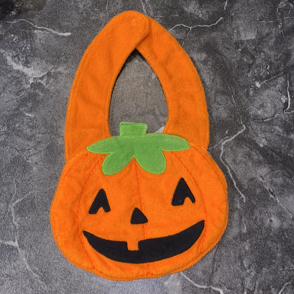 My First Halloween π Peekaboo Plush Basket & Bib - Picture 12 of 14